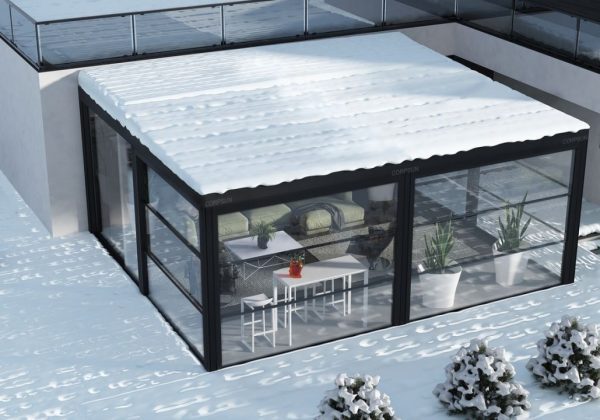 Веранда из алюминия