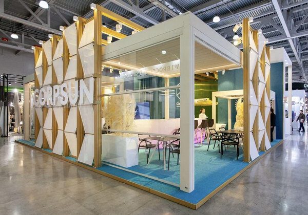 Ангельский стенд CORPSUN покорил MosBuild 2023