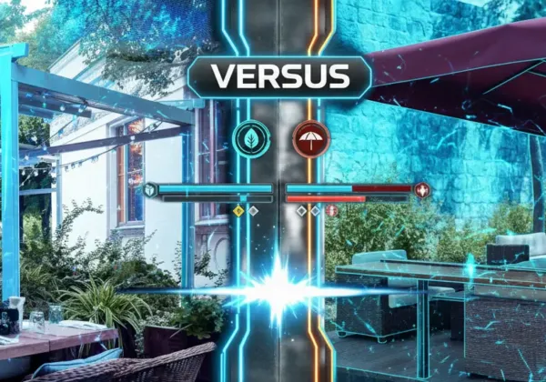 Пергола или зонт?